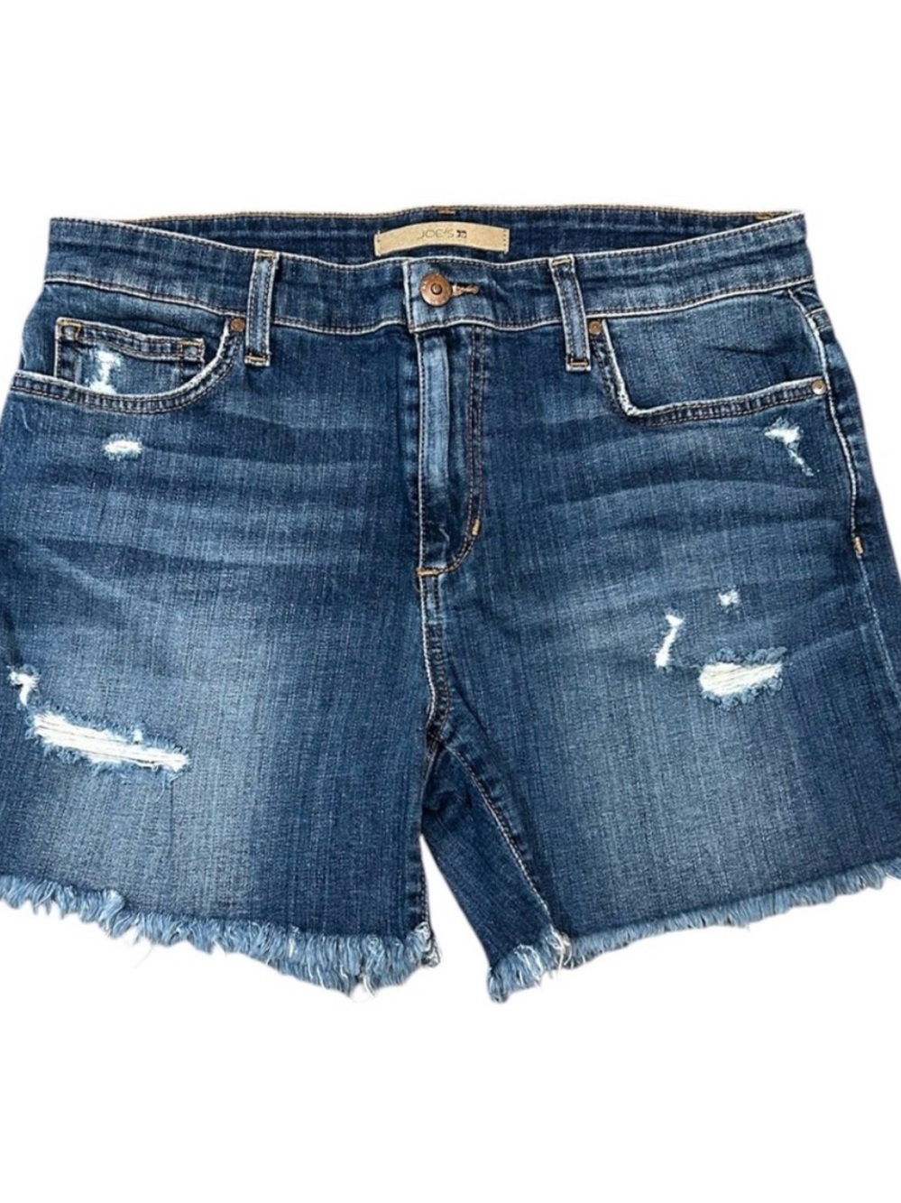 Joe’s Jeans Maddie Distressed Cut Off Denim Shorts - 30